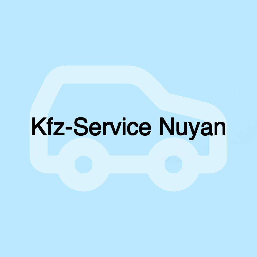 Kfz-Service Nuyan