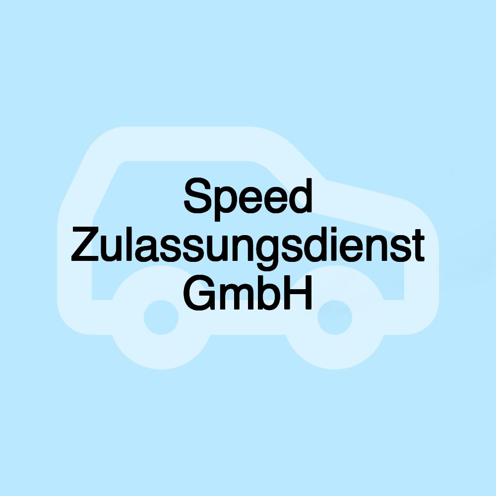 Speed Zulassungsdienst GmbH