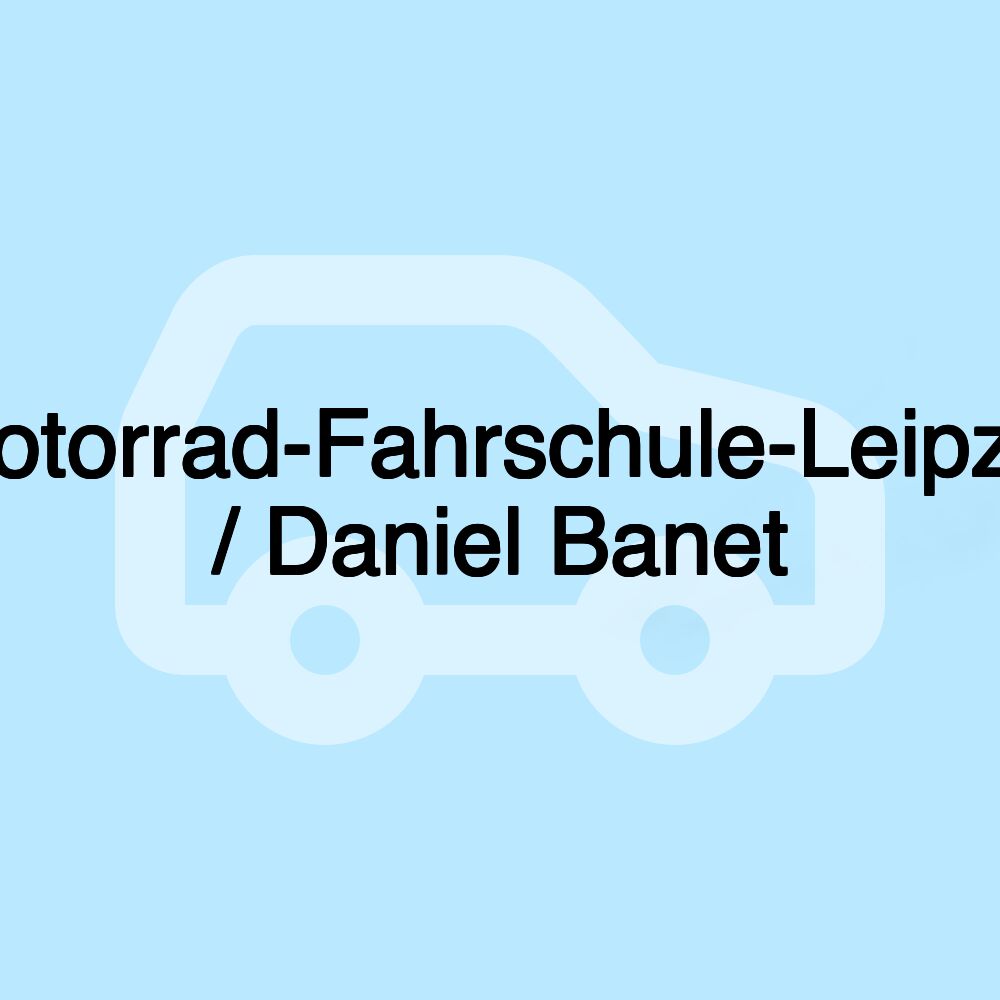 Motorrad-Fahrschule-Leipzig / Daniel Banet