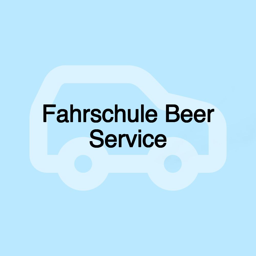 Fahrschule Beer Service