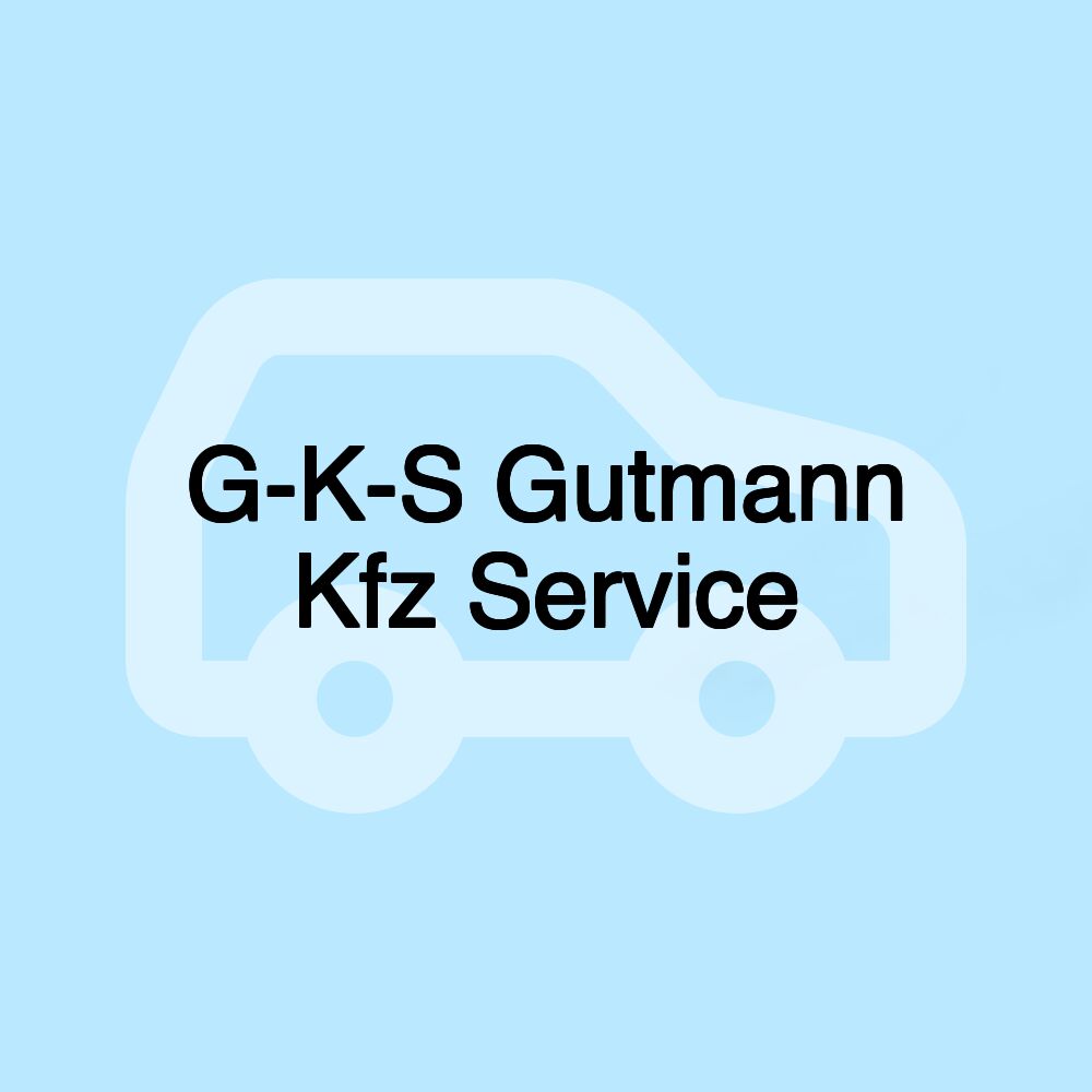 G-K-S Gutmann Kfz Service