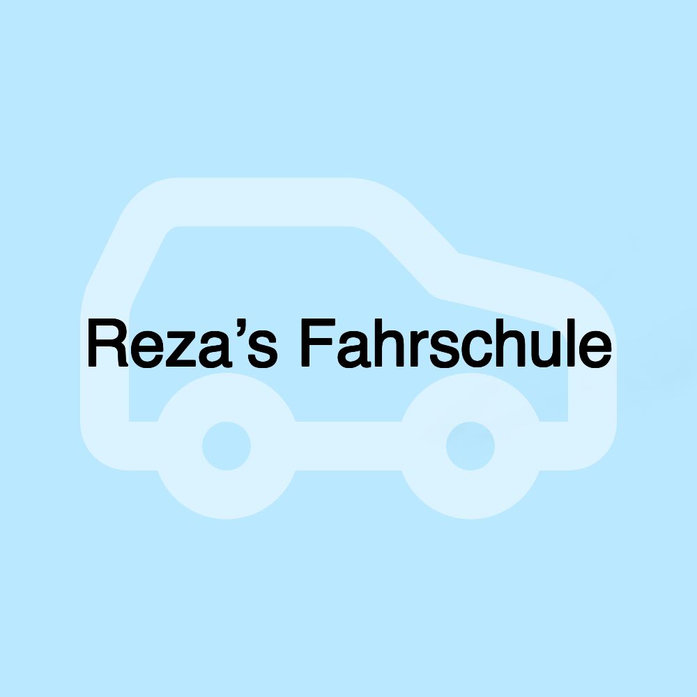 Reza’s Fahrschule