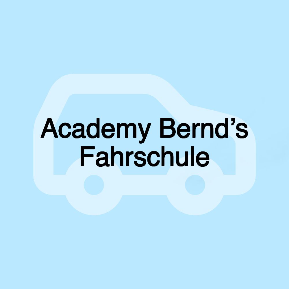 Academy Bernd’s Fahrschule