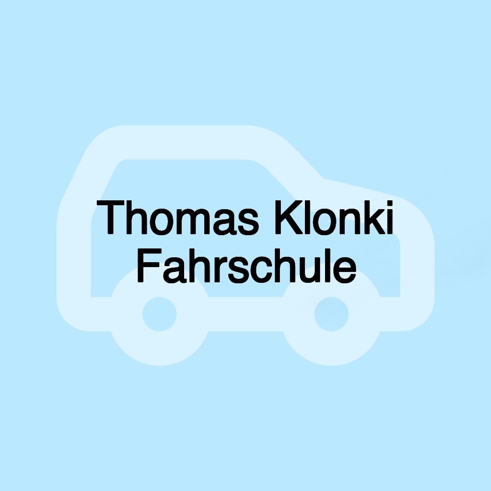 Thomas Klonki Fahrschule