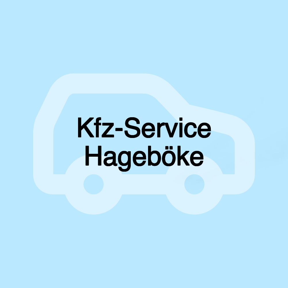 Kfz-Service Hageböke