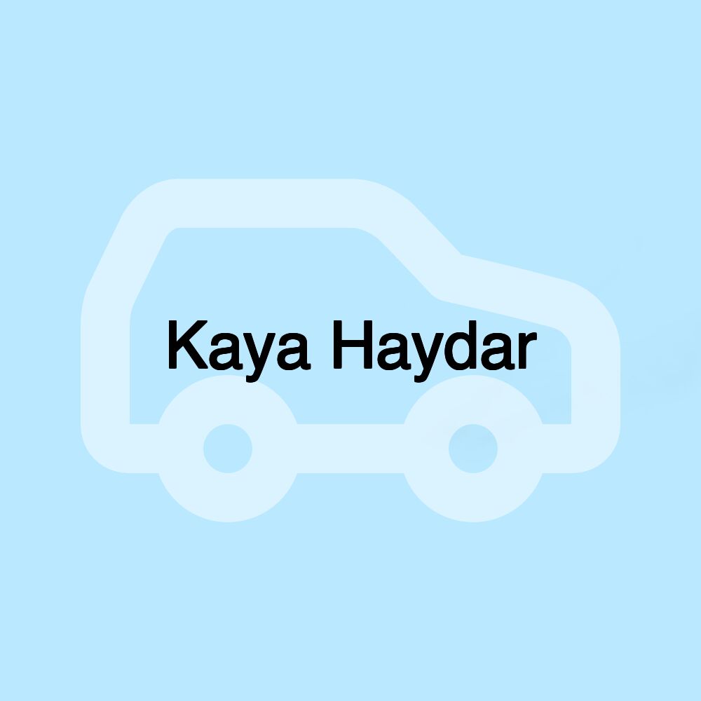 Kaya Haydar