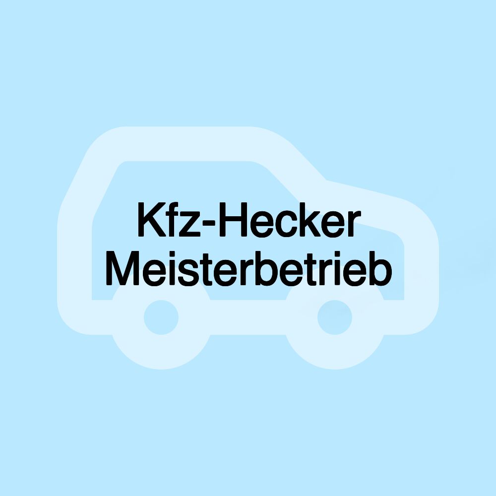 Kfz-Hecker Meisterbetrieb