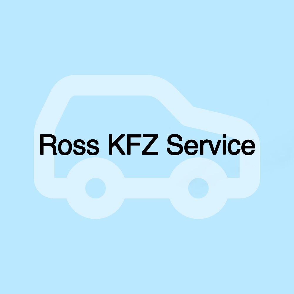 Ross KFZ Service