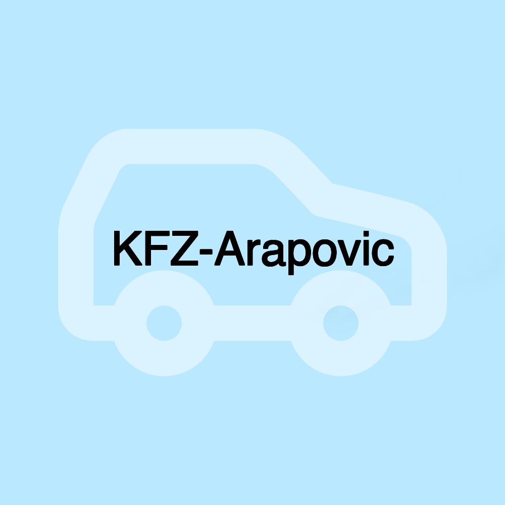 KFZ-Arapovic