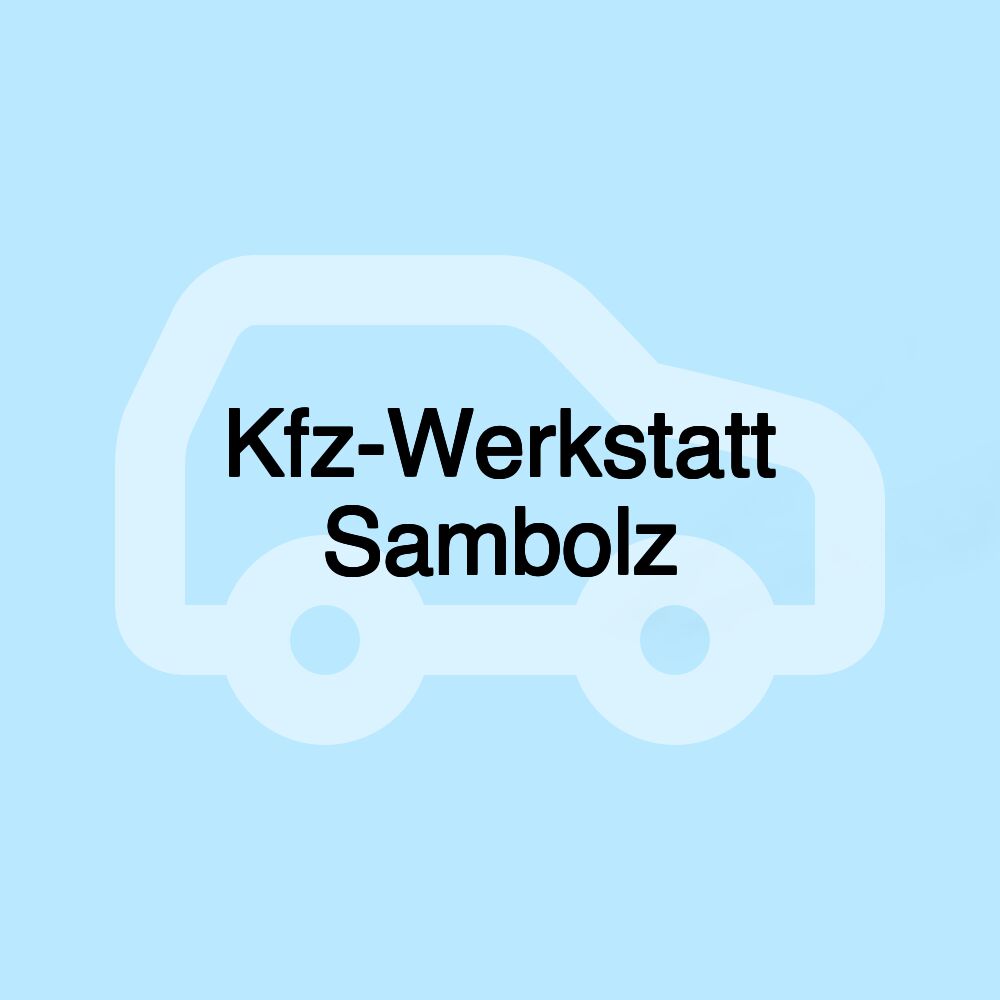 Kfz-Werkstatt Sambolz