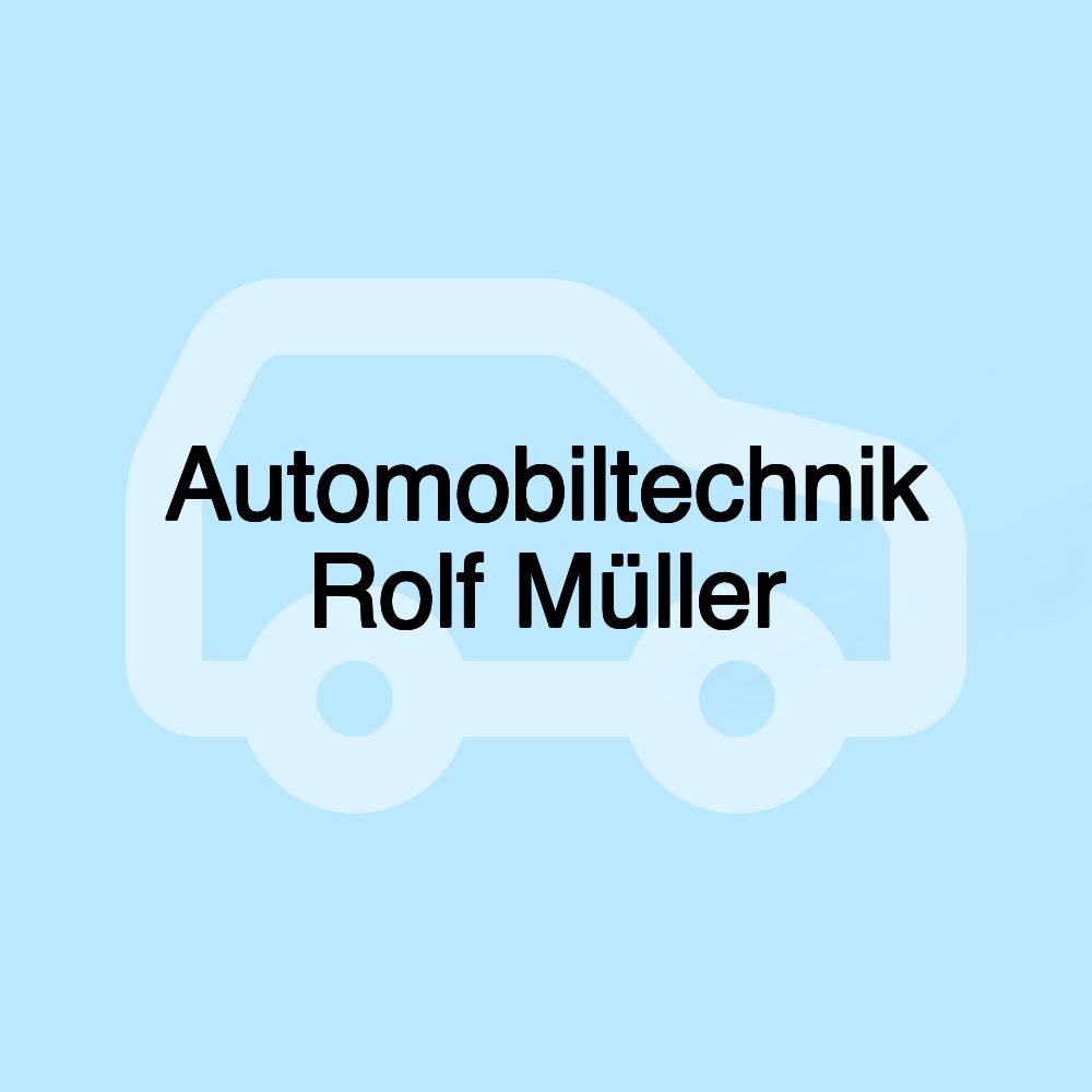 Automobiltechnik Rolf Müller