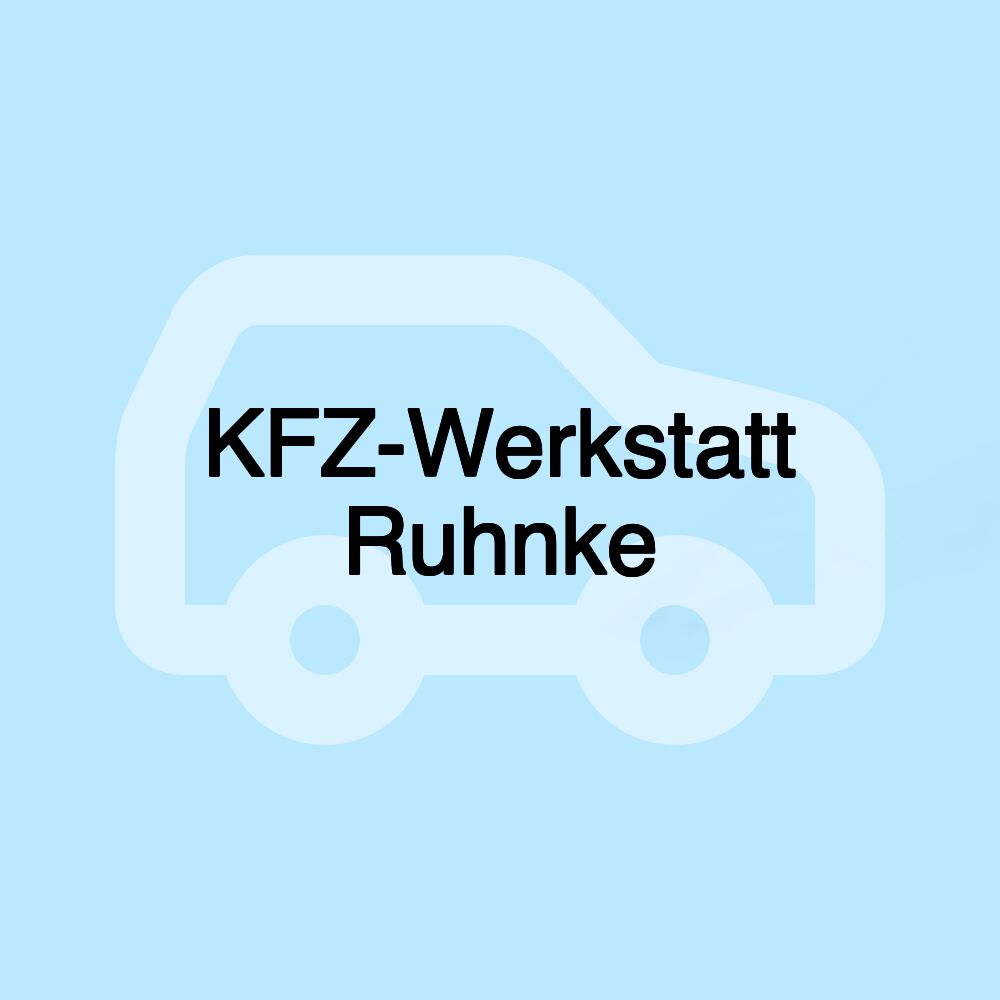 KFZ-Werkstatt Ruhnke