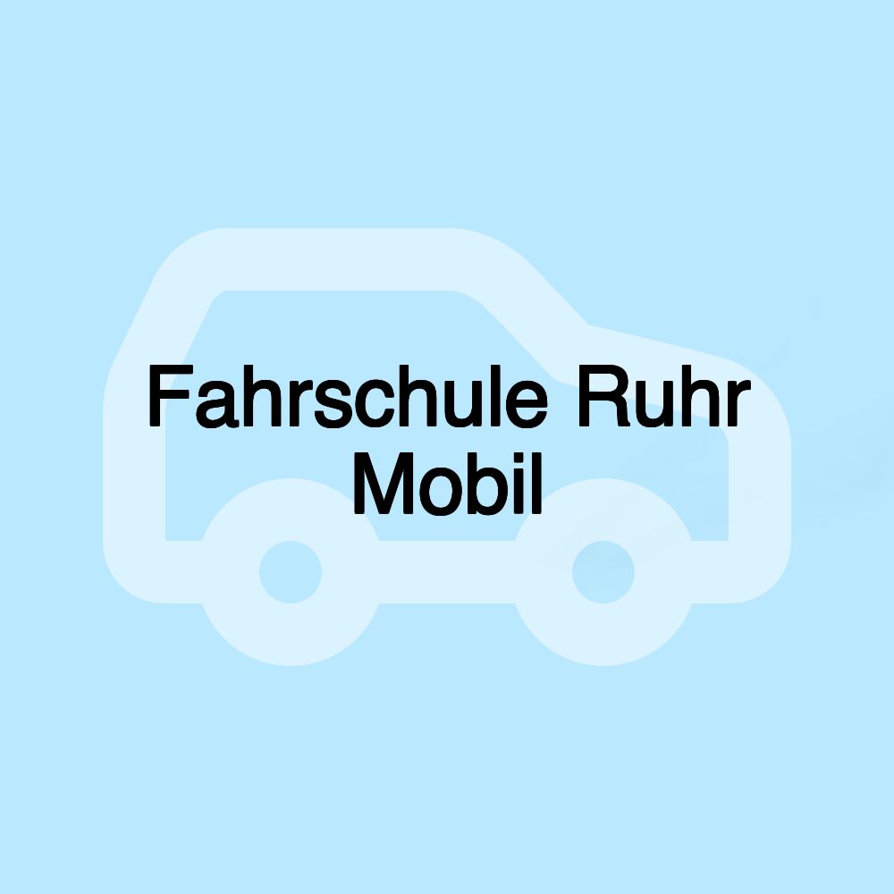 Fahrschule Ruhr Mobil