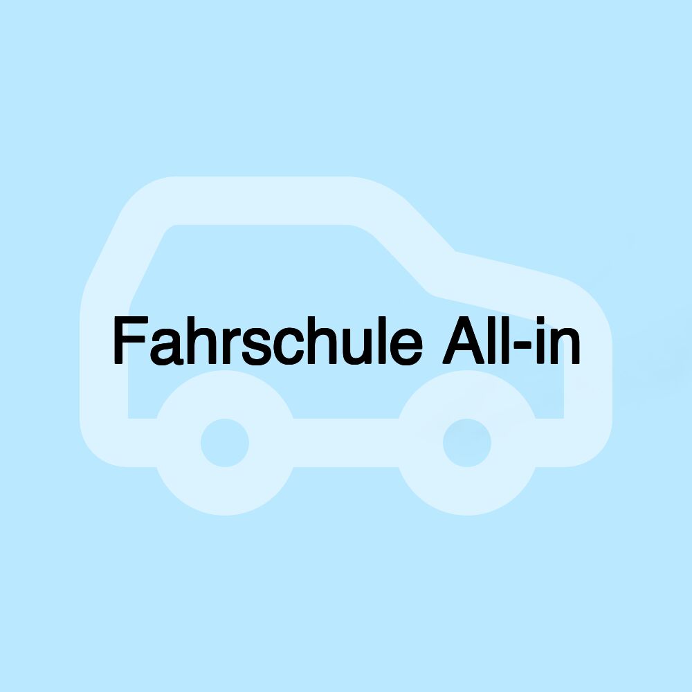 Fahrschule All-in