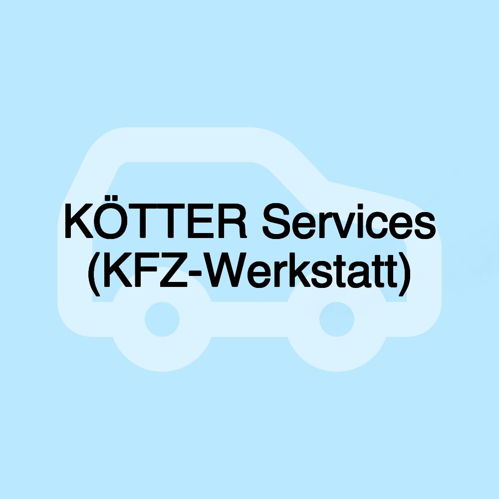 KÖTTER Services (KFZ-Werkstatt)