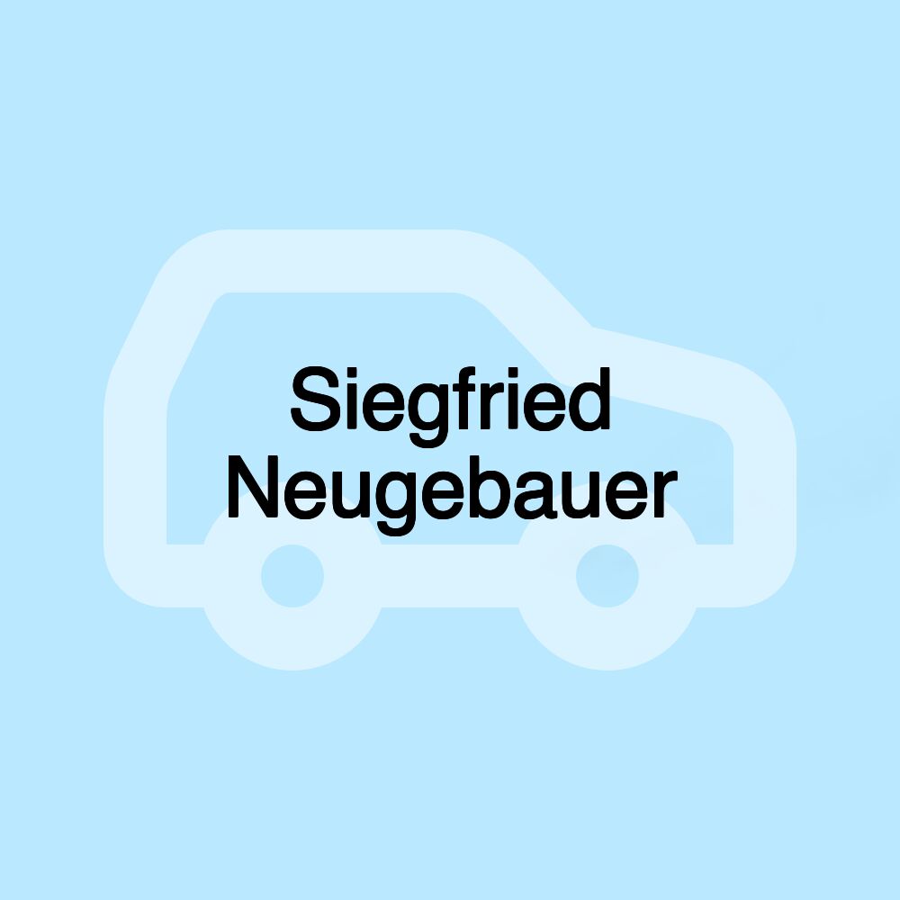 Siegfried Neugebauer