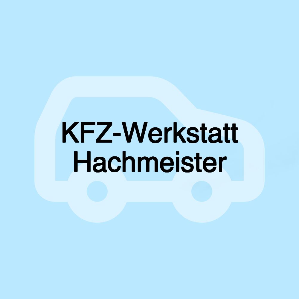 KFZ-Werkstatt Hachmeister