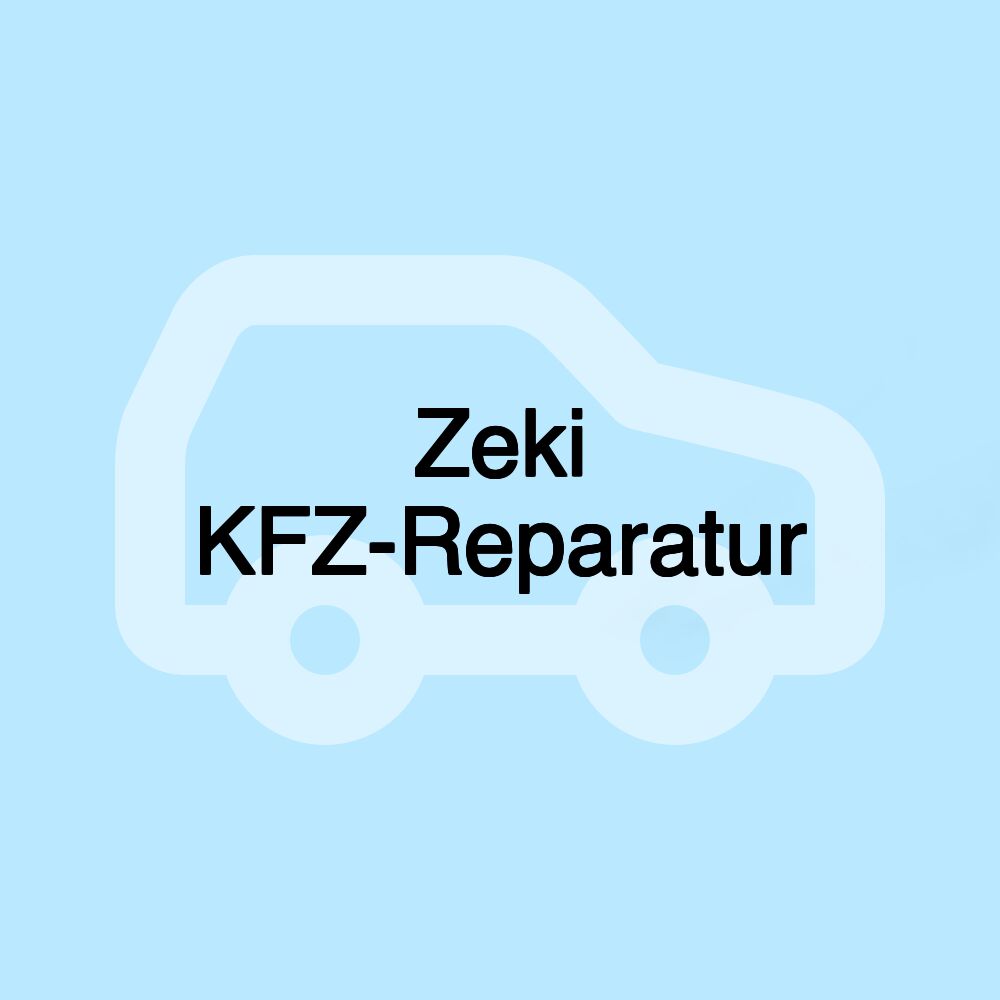 Zeki KFZ-Reparatur