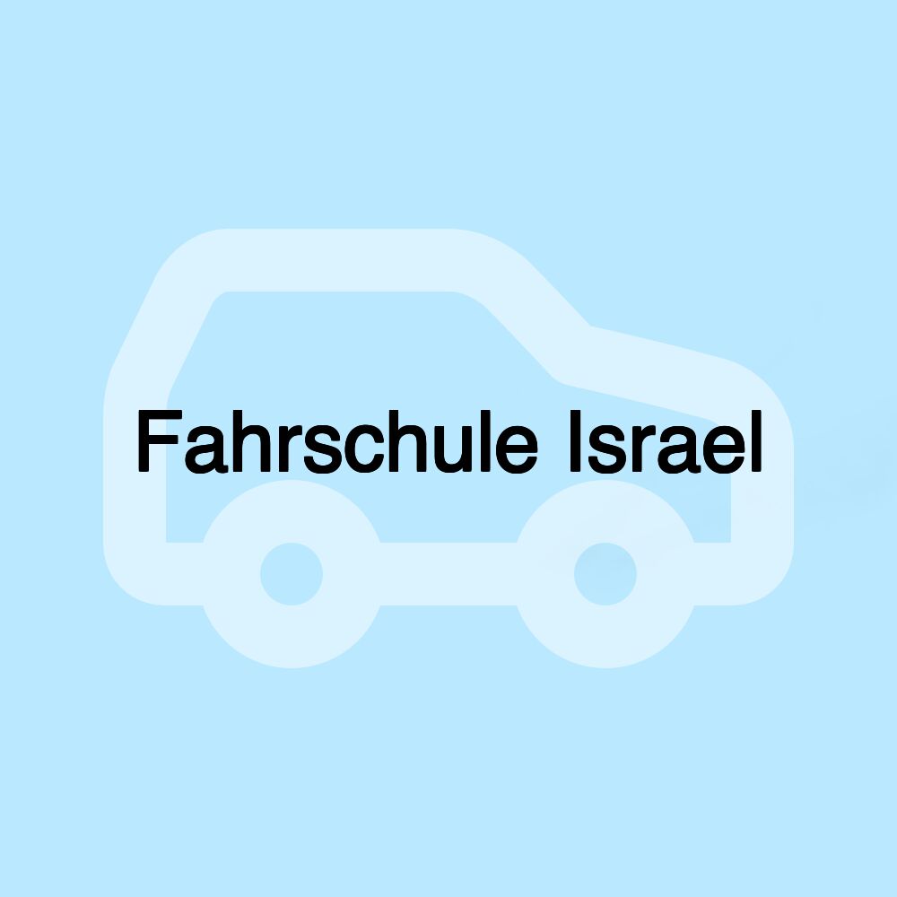 Fahrschule Israel