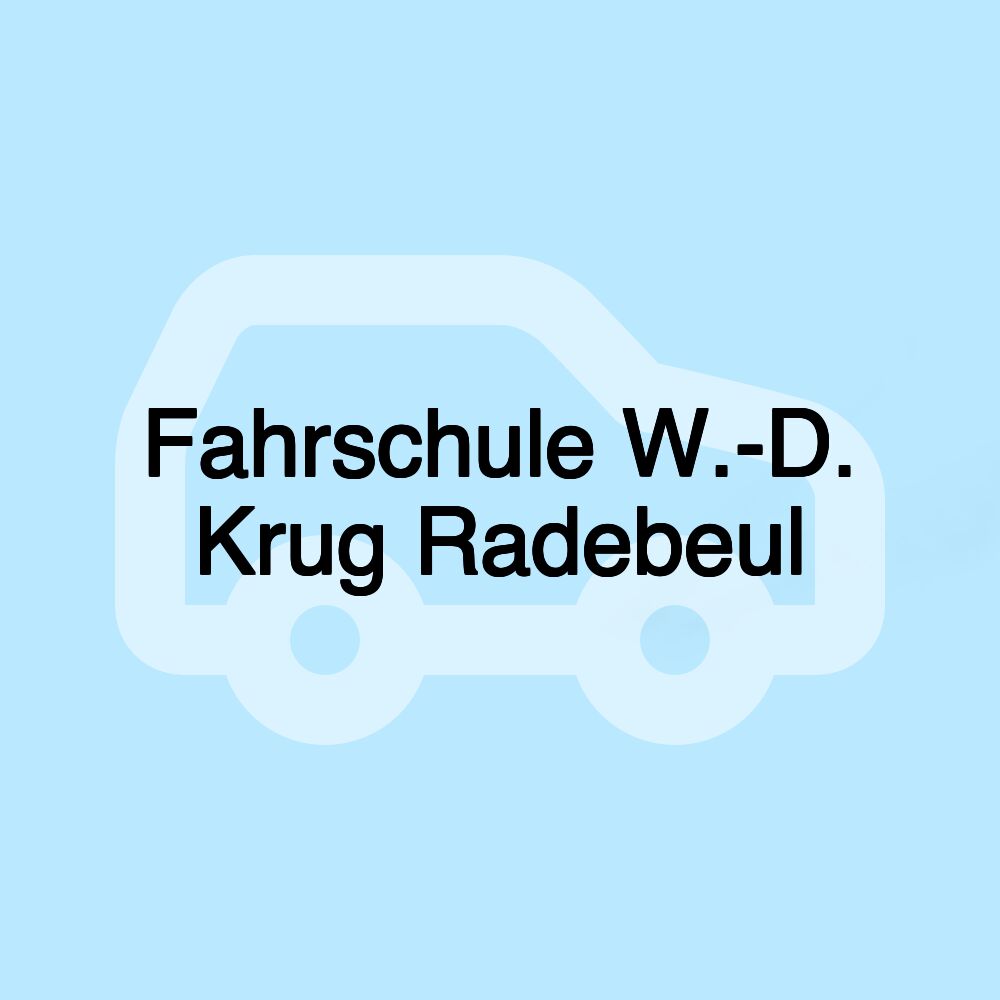 Fahrschule W.-D. Krug Radebeul