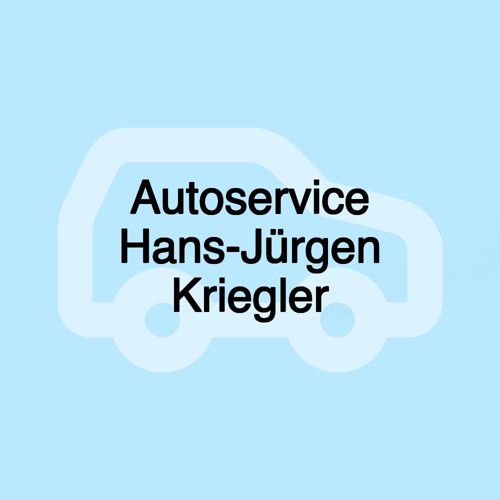 Autoservice Hans-Jürgen Kriegler