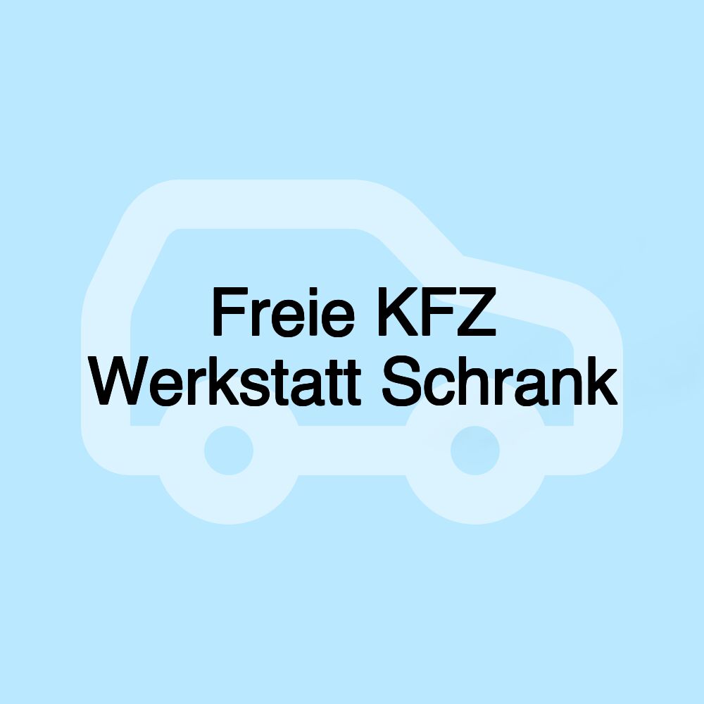 Freie KFZ Werkstatt Schrank