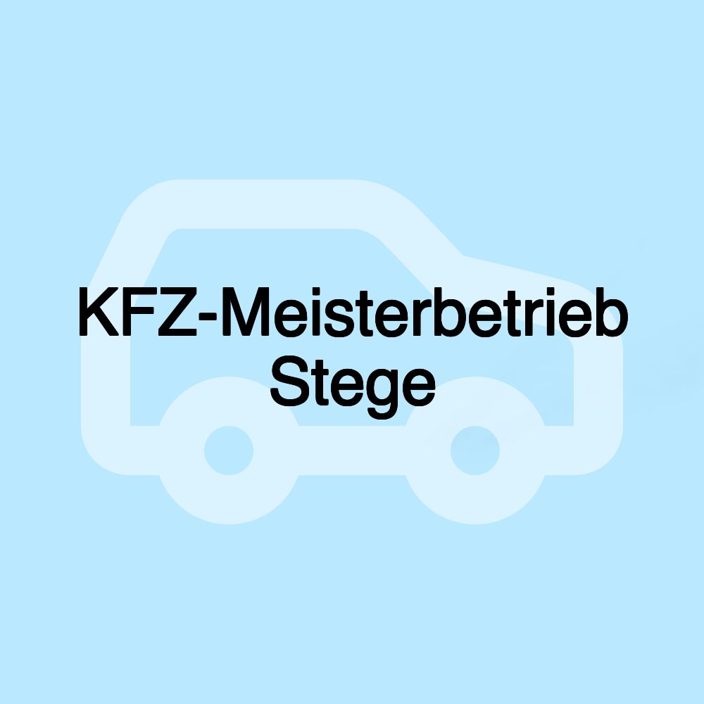 KFZ-Meisterbetrieb Stege