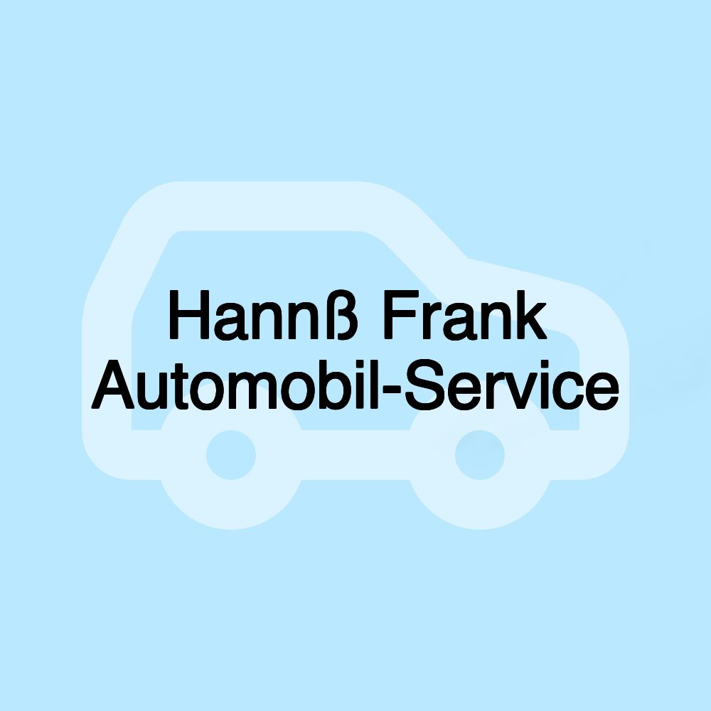 Hannß Frank Automobil-Service