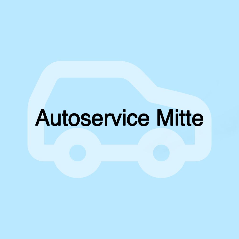 Autoservice Mitte