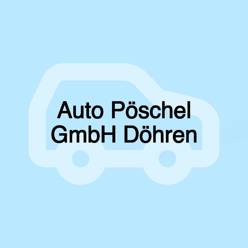 Auto Pöschel GmbH Döhren