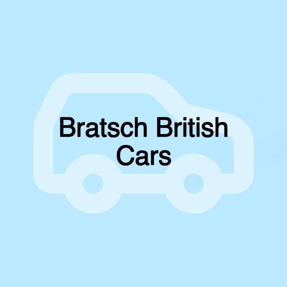 Bratsch British Cars