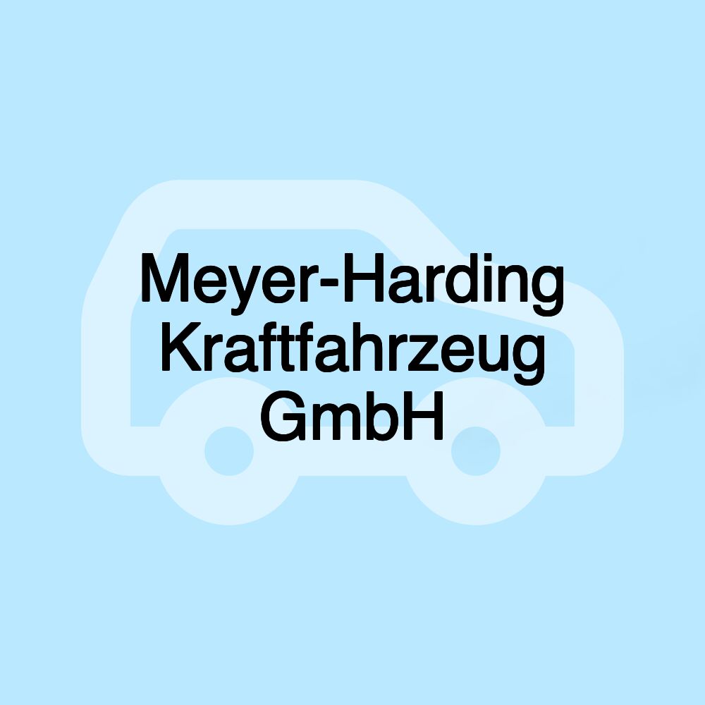 Meyer-Harding Kraftfahrzeug GmbH