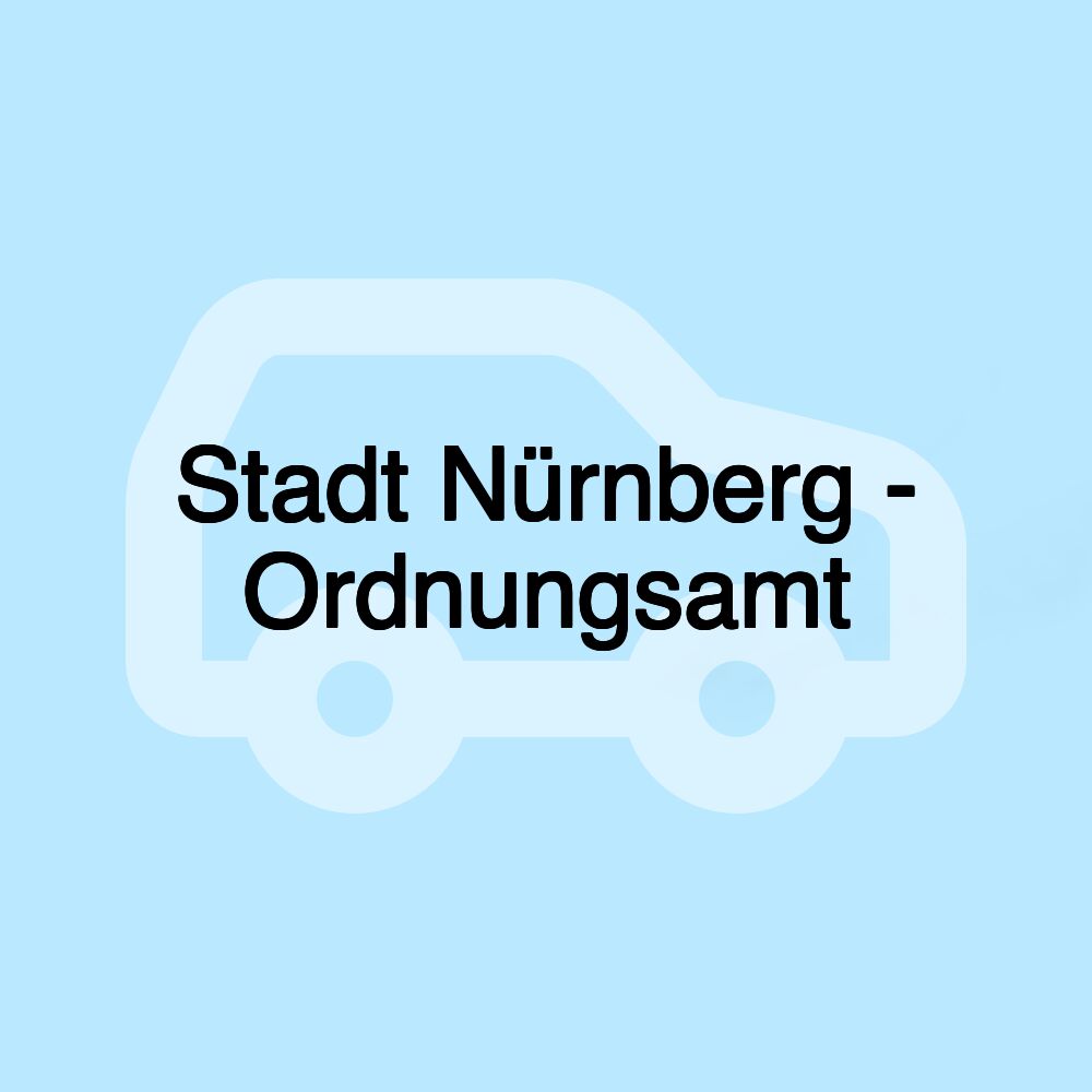 Stadt Nürnberg - Ordnungsamt