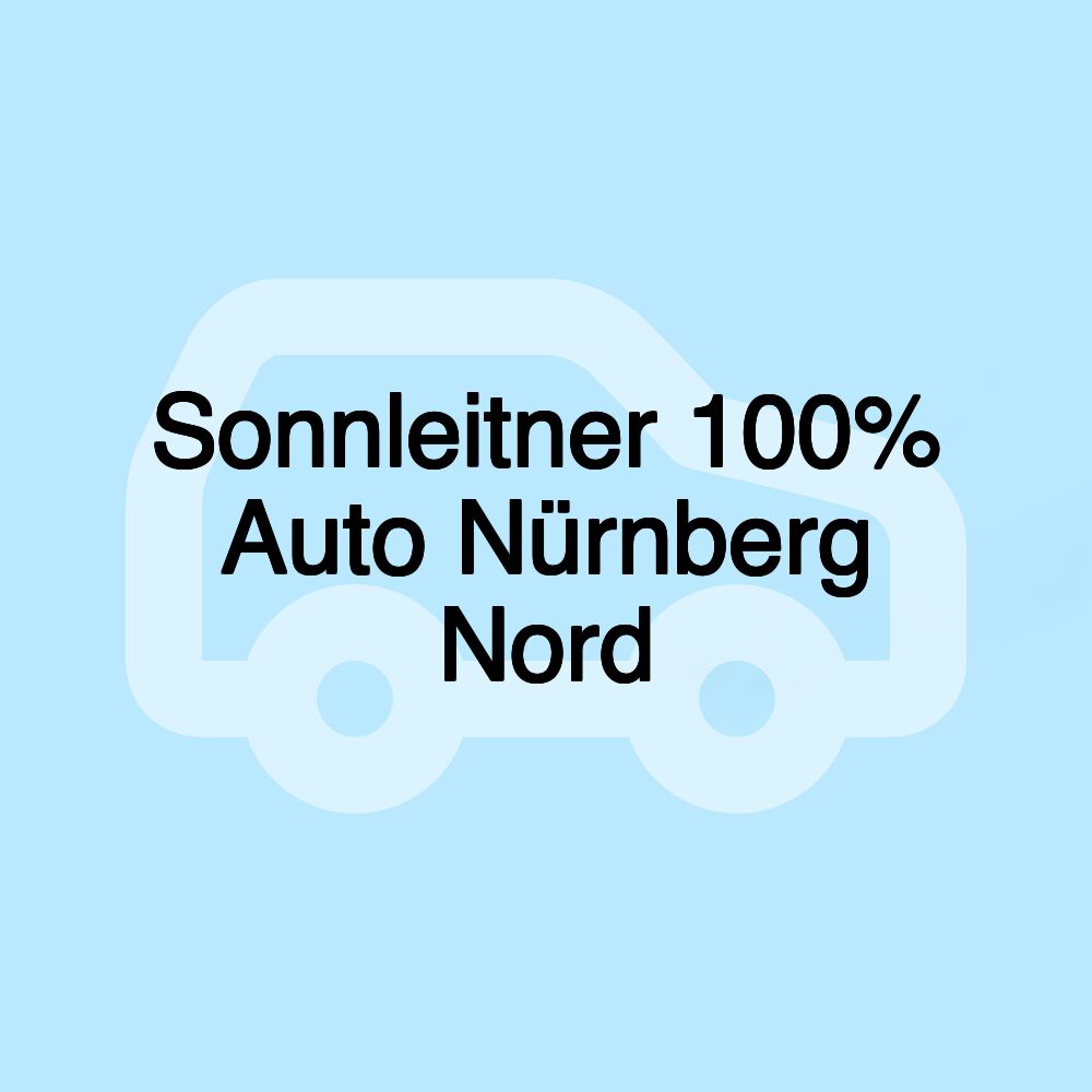 Sonnleitner 100% Auto Nürnberg Nord