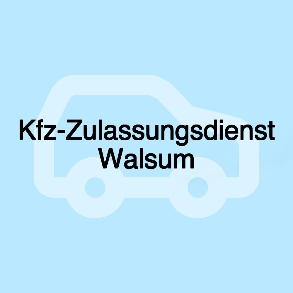 Kfz-Zulassungsdienst Walsum