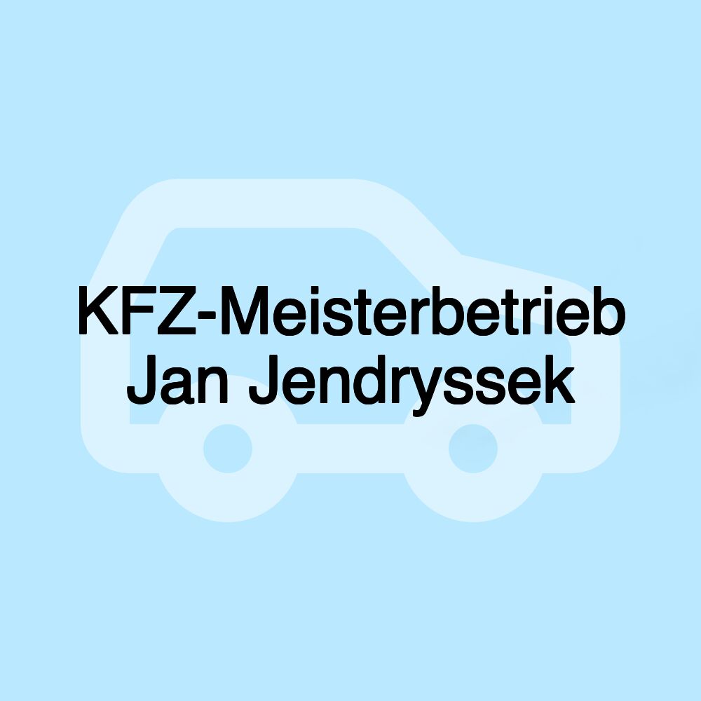 KFZ-Meisterbetrieb Jan Jendryssek