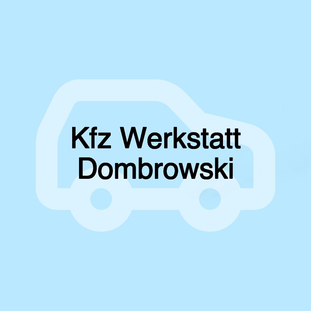 Kfz Werkstatt Dombrowski