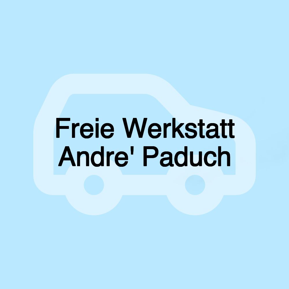 Freie Werkstatt Andre' Paduch