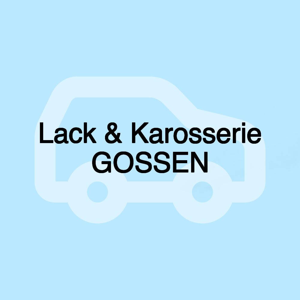 Lack & Karosserie GOSSEN