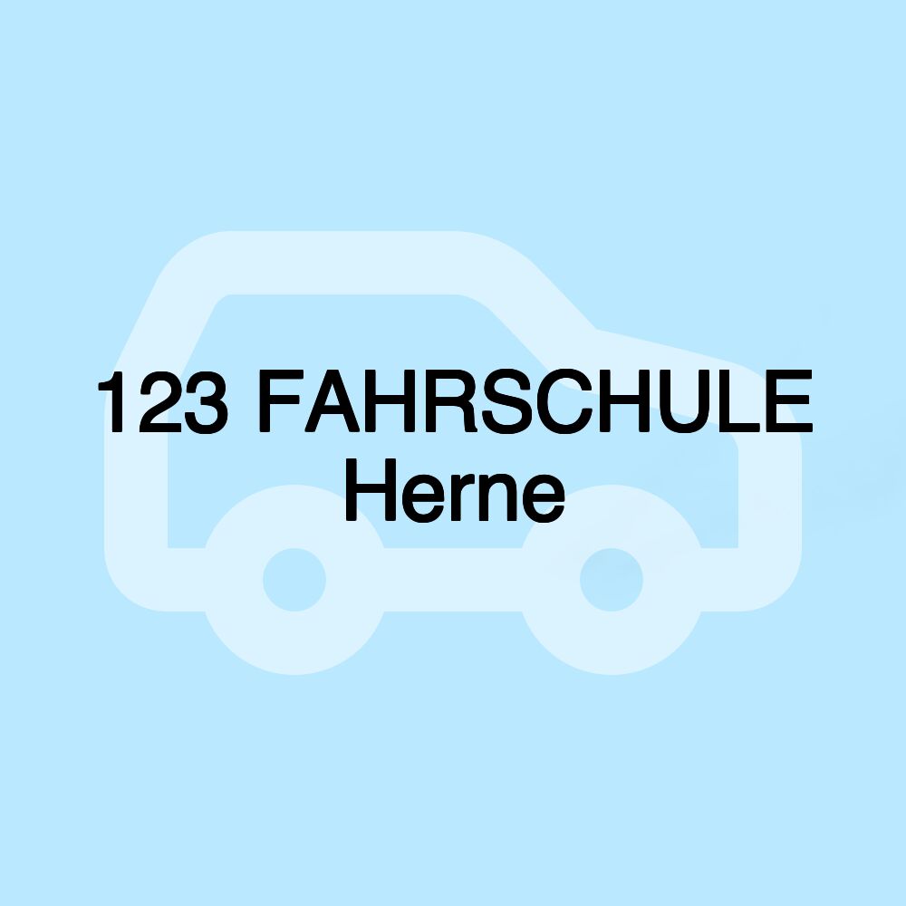 123 FAHRSCHULE Herne