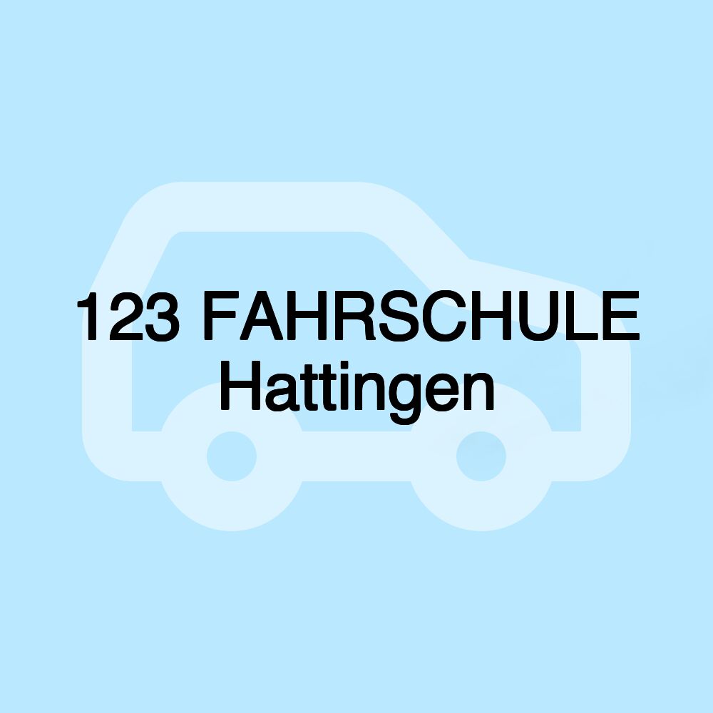 123 FAHRSCHULE Hattingen