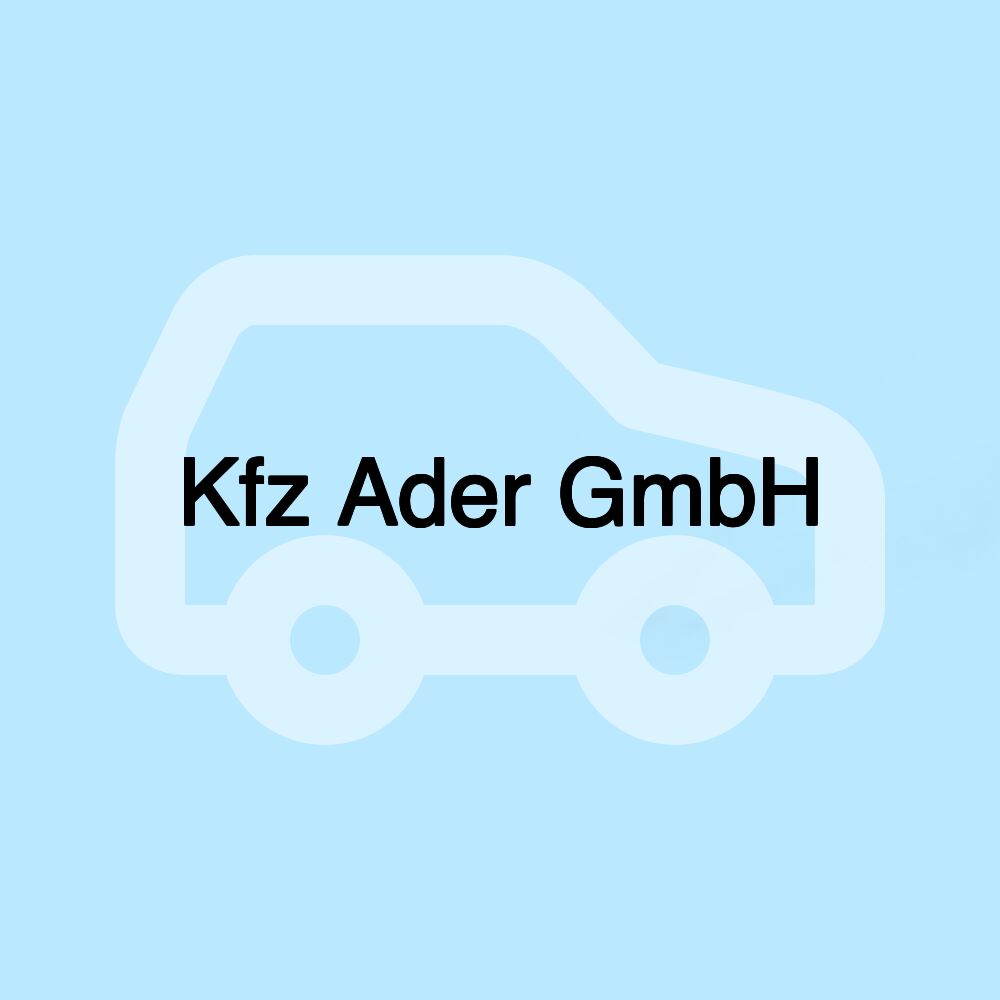 Kfz Ader GmbH