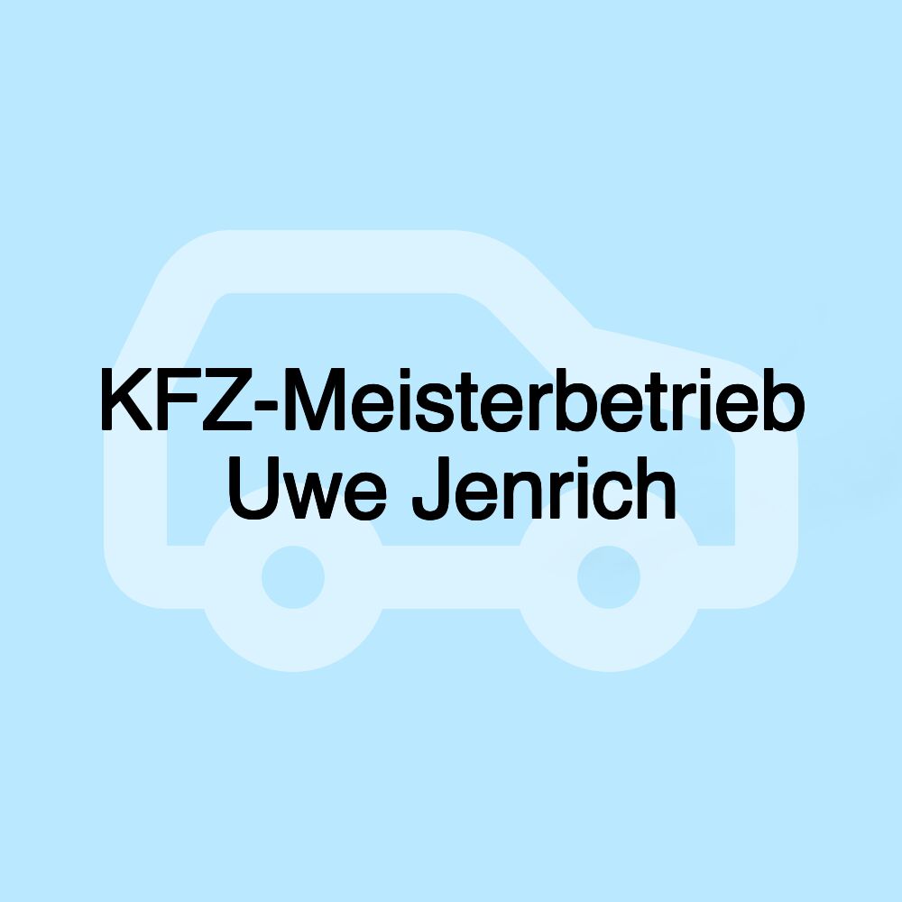 KFZ-Meisterbetrieb Uwe Jenrich