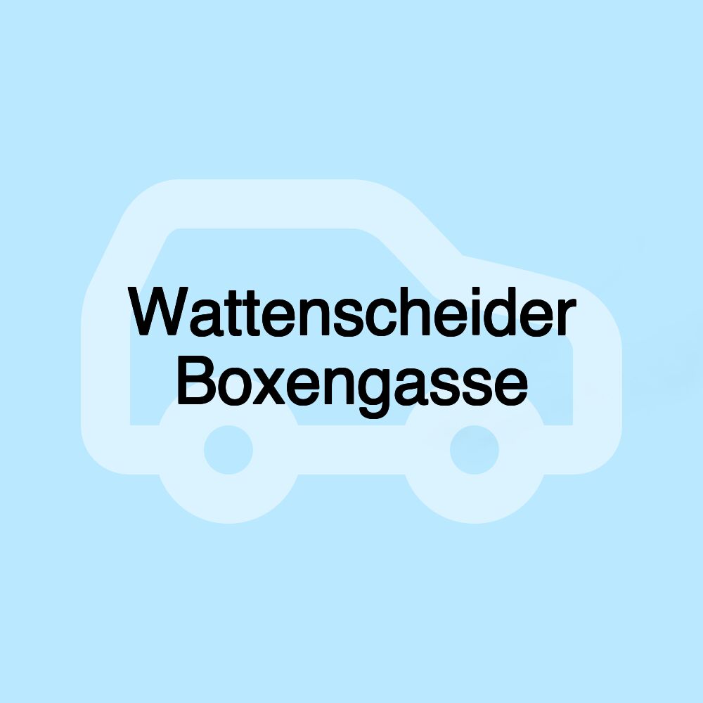 Wattenscheider Boxengasse