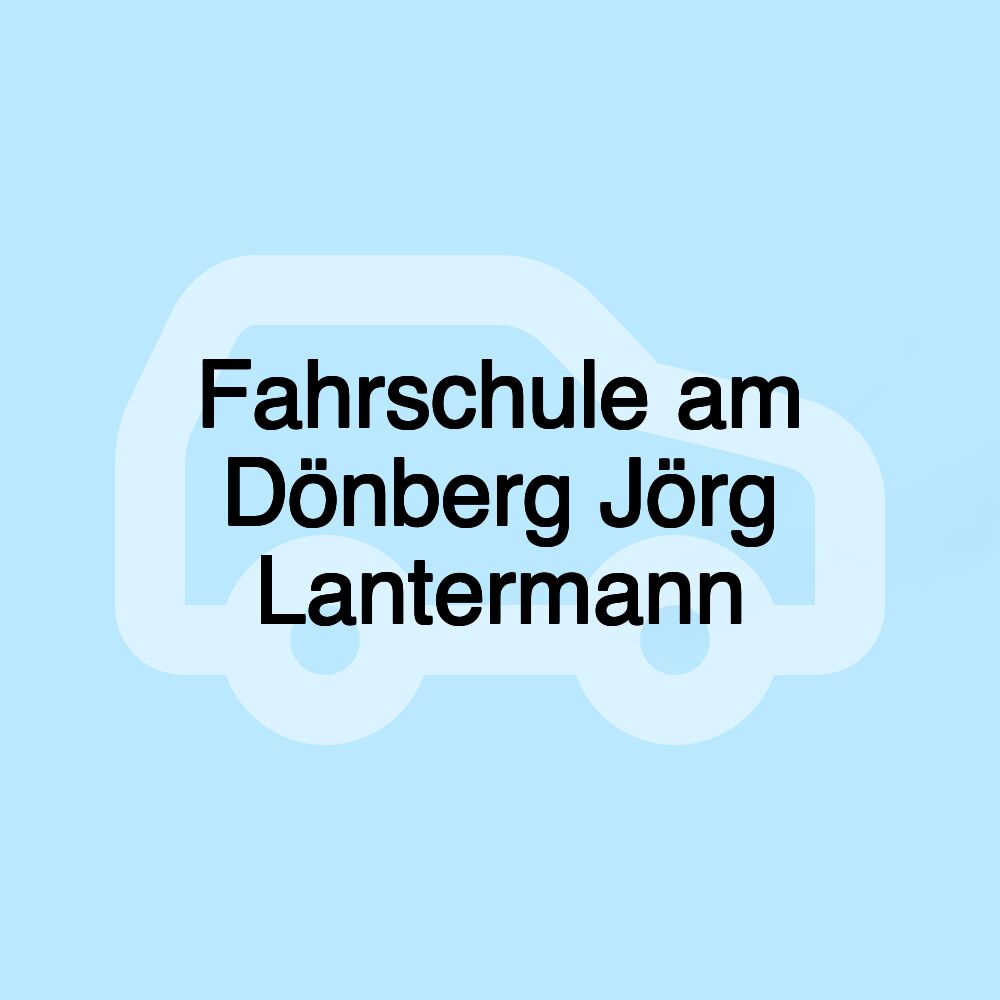 Fahrschule am Dönberg Jörg Lantermann