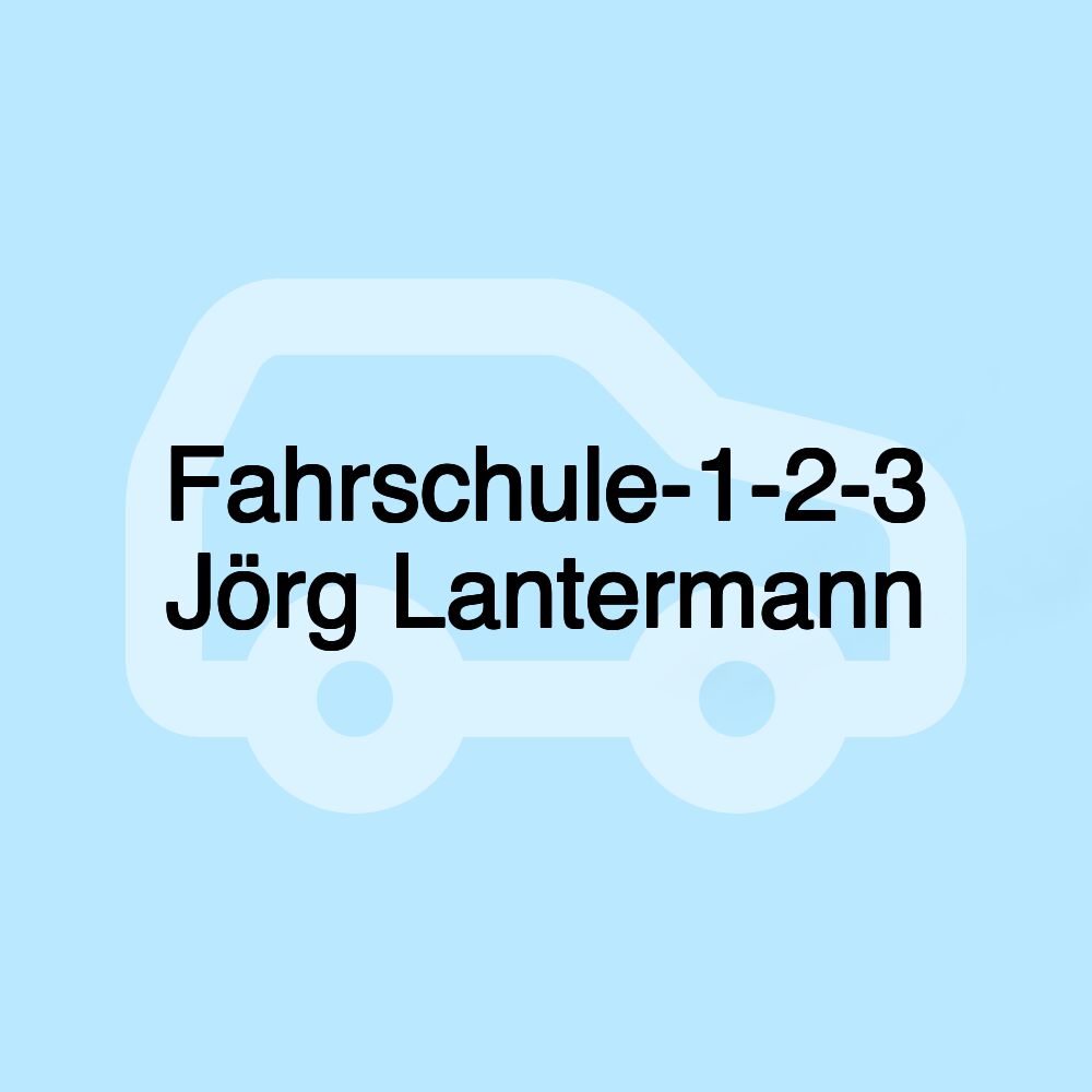 Fahrschule-1-2-3 Jörg Lantermann