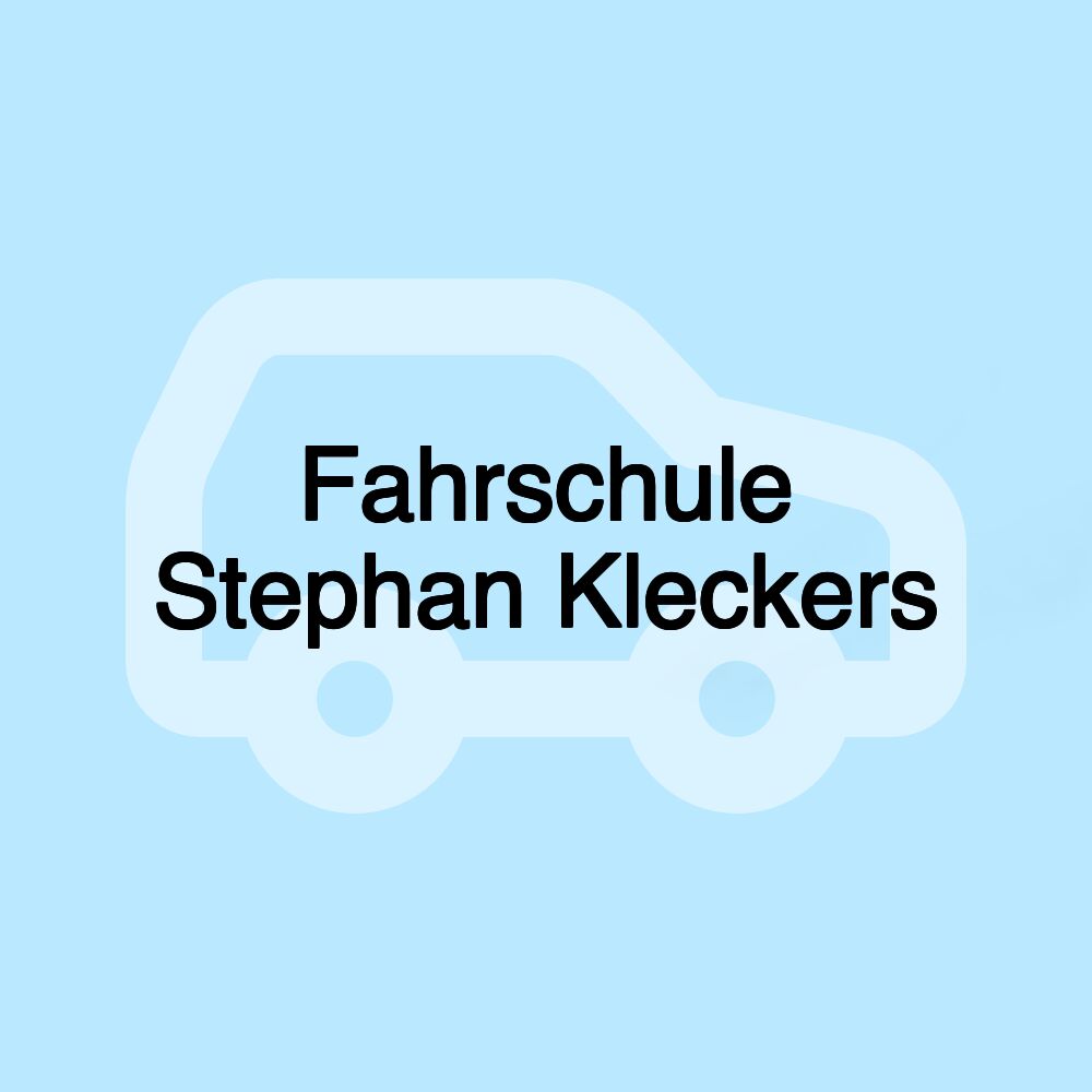 Fahrschule Stephan Kleckers