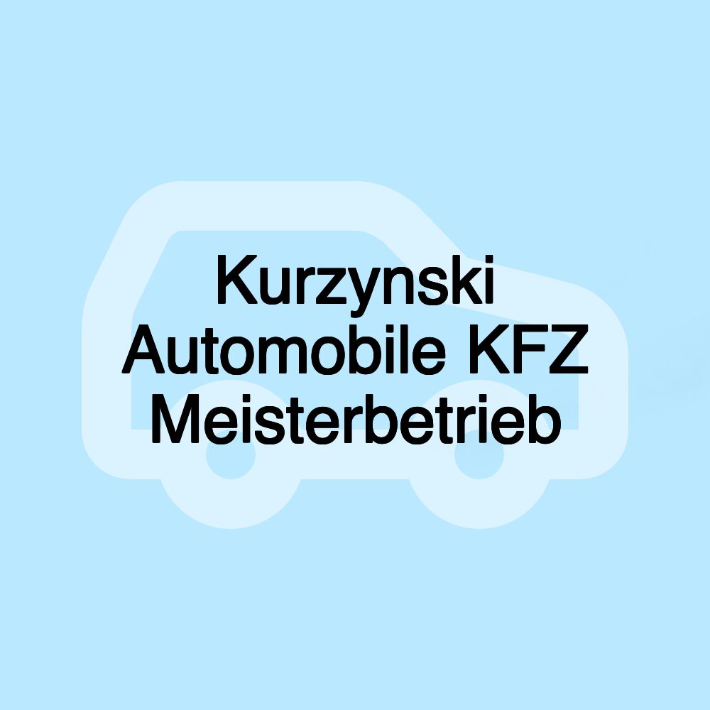 Kurzynski Automobile KFZ Meisterbetrieb