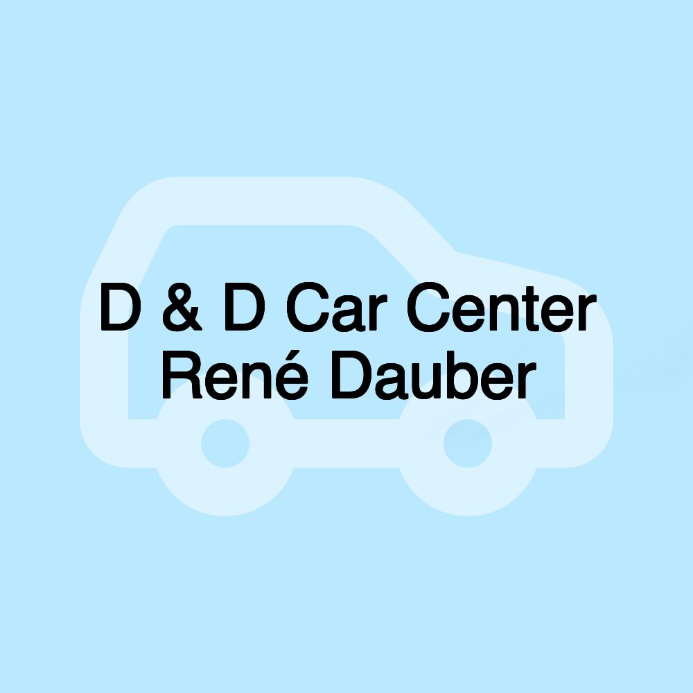 D & D Car Center René Dauber