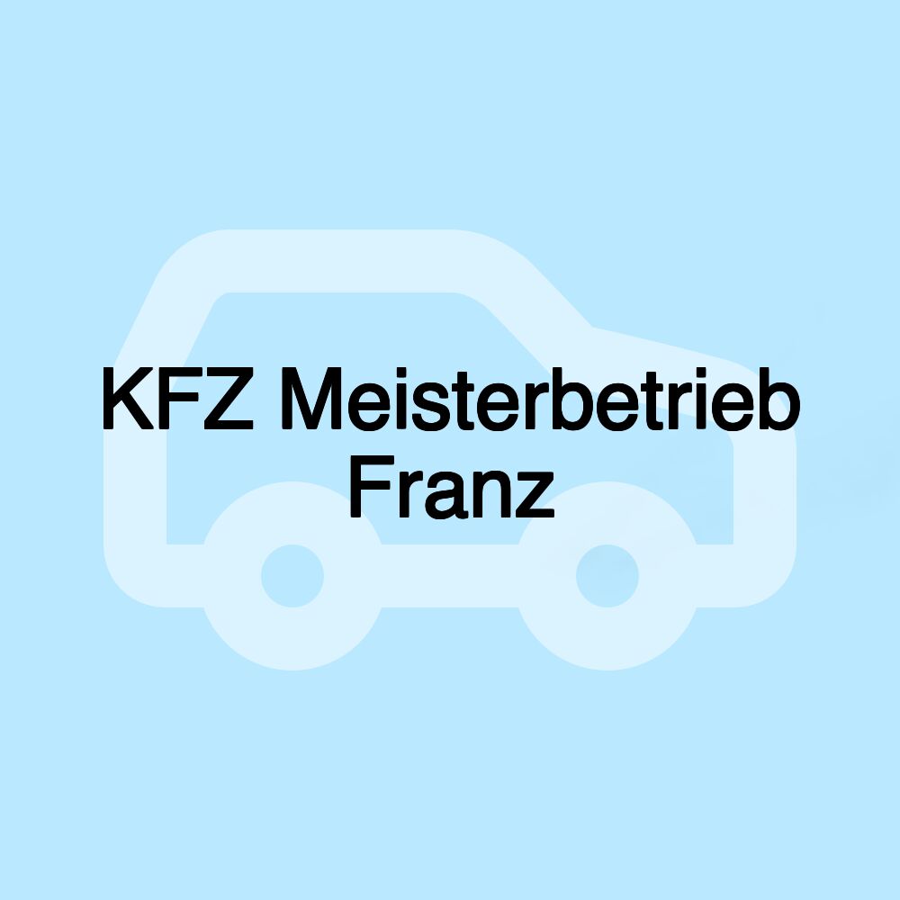 KFZ Meisterbetrieb Franz